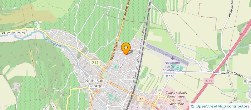 localisation de l'entreprise MONSIEUR MOHAMMED HANI  NUITS-SAINT-GEORGES