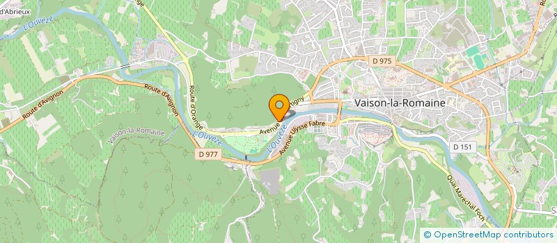 localisation de l'entreprise MONSIEUR MOHAMMED HARBA  VAISON-LA-ROMAINE