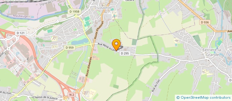 localisation de l'entreprise MONSIEUR MOHAMMED HARIZI  LOUVROIL