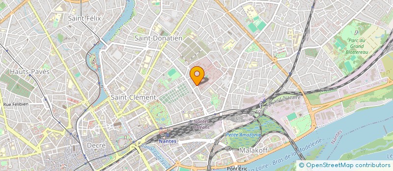 localisation de l'entreprise MONSIEUR MOHAMMED HARRACHE à NANTES