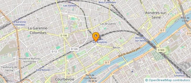 localisation de l'entreprise MONSIEUR MOHAMMED HATIM ZITOUNI à COURBEVOIE