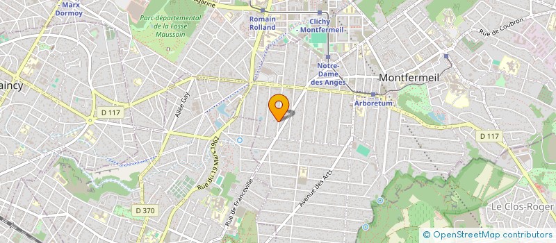 localisation de l'entreprise MONSIEUR MOHAMMED HAYANI  MONTFERMEIL