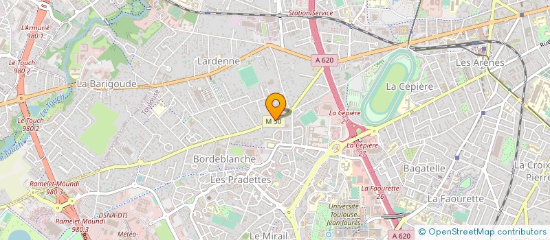 localisation de l'entreprise MONSIEUR MOHAMMED HELHAL à TOULOUSE