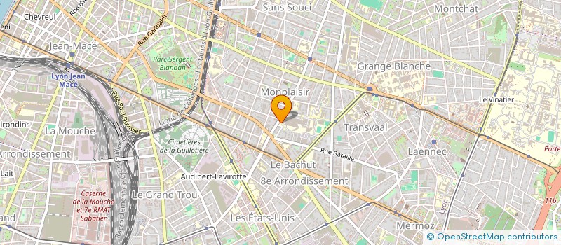 localisation de l'entreprise MONSIEUR MOHAMMED HENNI à LYON