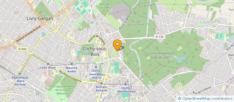 localisation de l'entreprise MONSIEUR MOHAMMED HILMI à CLICHY-SOUS-BOIS