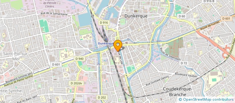 localisation de l'entreprise MONSIEUR MOHAMMED HMAD à DUNKERQUE