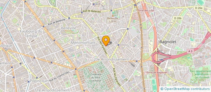 localisation de l'entreprise MONSIEUR MOHAMMED HNIKI à PARIS