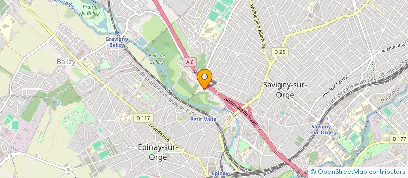 localisation de l'entreprise MONSIEUR MOHAMMED HOSAIN  EPINAY-SUR-ORGE