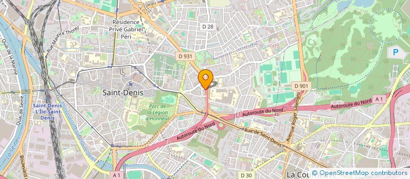 localisation de l'entreprise MONSIEUR MOHAMMED HOSSAIN  SAINT-DENIS