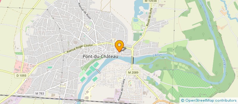 localisation de l'entreprise MONSIEUR MOHAMMED HOSSAIN  PONT-DU-CHATEAU