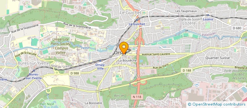 localisation de l'entreprise MONSIEUR MOHAMMED HOSSEN  ARCUEIL