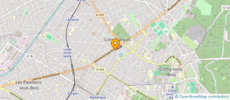 localisation de l'entreprise MONSIEUR MOHAMMED HOUARI  LIVRY-GARGAN