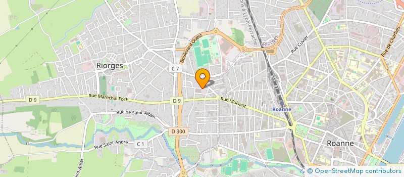 localisation de l'entreprise MONSIEUR MOHAMMED HUSSAIN à RIORGES