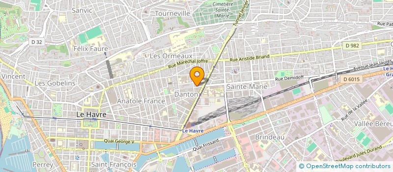 localisation de l'entreprise MONSIEUR MOHAMMED HUSSEIN ALTOM  LE HAVRE