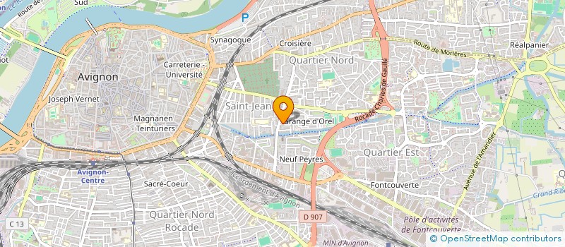 localisation de l'entreprise MONSIEUR MOHAMMED IDRISSI  AVIGNON