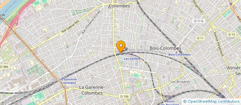 localisation de l'entreprise MONSIEUR MOHAMMED ILYES KADI à COLOMBES