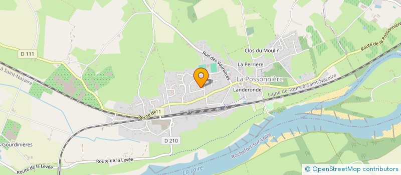 localisation de l'entreprise MONSIEUR MOHAMMED IRARHMAS  LA POSSONNIERE