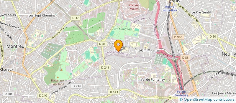 localisation de l'entreprise MONSIEUR MOHAMMED ISLAM à MONTREUIL