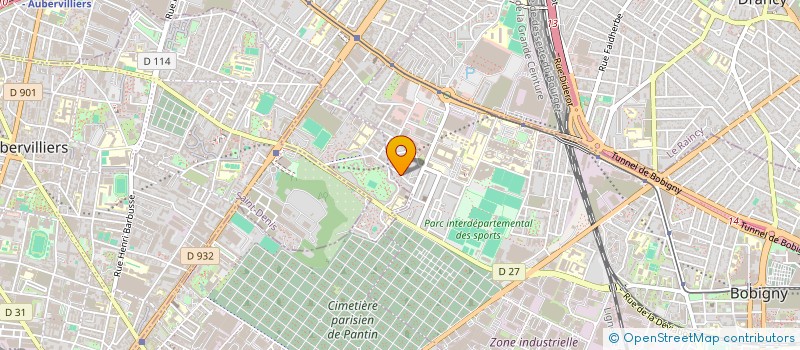 localisation de l'entreprise MONSIEUR MOHAMMED ISLAM  BOBIGNY