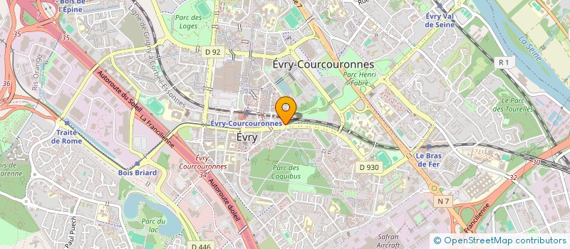 localisation de l'entreprise MONSIEUR MOHAMMED ISLAMYAR à EVRY-COURCOURONNES
