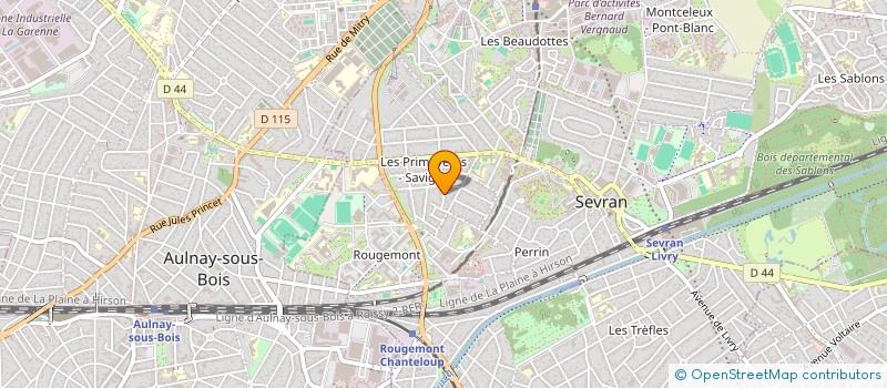 localisation de l'entreprise MONSIEUR MOHAMMED JABRI à SEVRAN