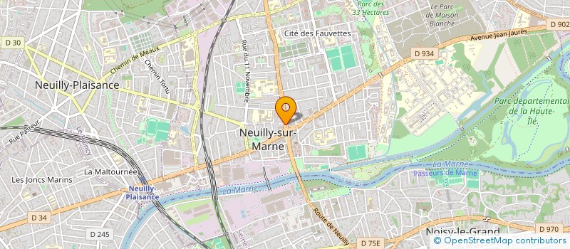 localisation de l'entreprise MONSIEUR MOHAMMED JABRI à NEUILLY-SUR-MARNE