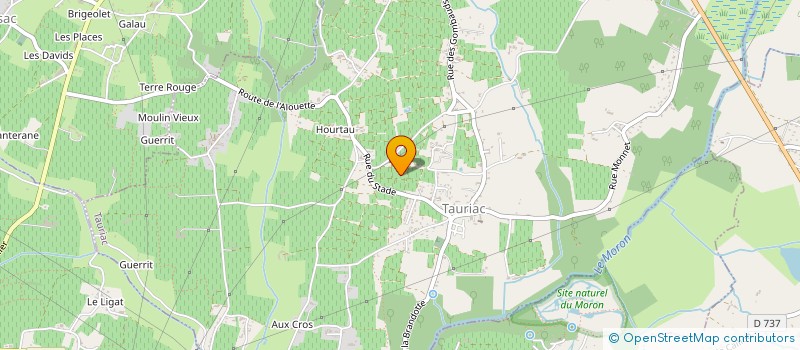 localisation de l'entreprise MONSIEUR MOHAMMED JADDI  TAURIAC