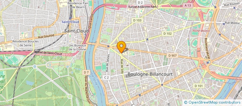 localisation de l'entreprise MONSIEUR MOHAMMED JAFFAR ALI KHAN à BOULOGNE-BILLANCOURT