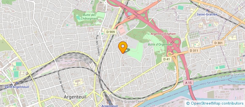 localisation de l'entreprise MONSIEUR MOHAMMED JALTI  ARGENTEUIL