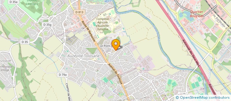 localisation de l'entreprise MONSIEUR MOHAMMED JAMAI  AUZEVILLE TOLOSANE