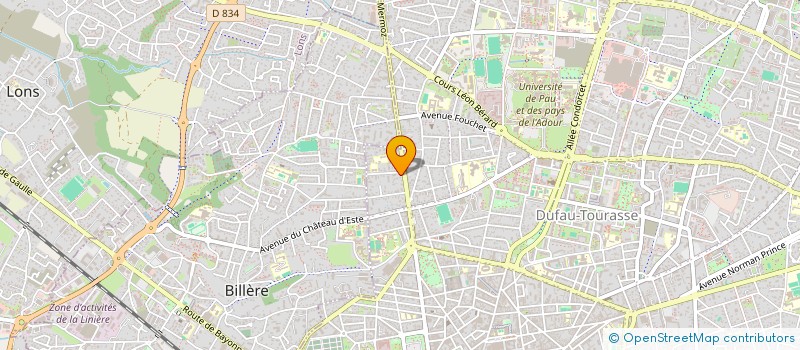 localisation de l'entreprise MONSIEUR MOHAMMED JOUMME IDRISS à PAU