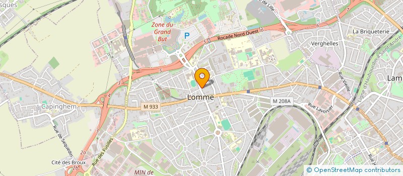 localisation de l'entreprise MONSIEUR MOHAMMED KACEDALI à LILLE