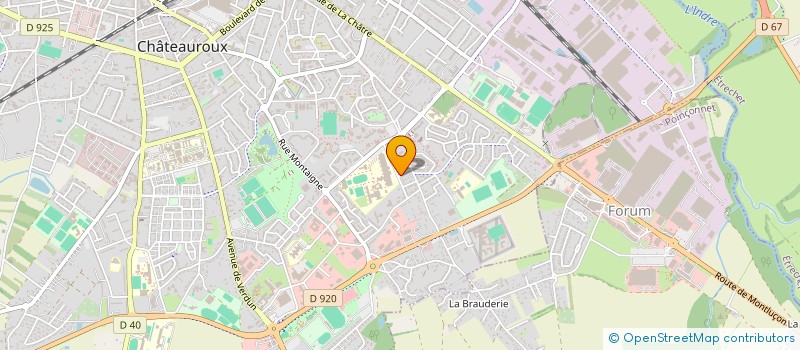 localisation de l'entreprise MONSIEUR MOHAMMED KACEM à CHATEAUROUX