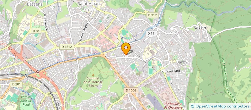 localisation de l'entreprise MONSIEUR MOHAMMED KACEMI à LA RAVOIRE