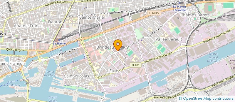 localisation de l'entreprise MONSIEUR MOHAMMED KACHER à LE HAVRE