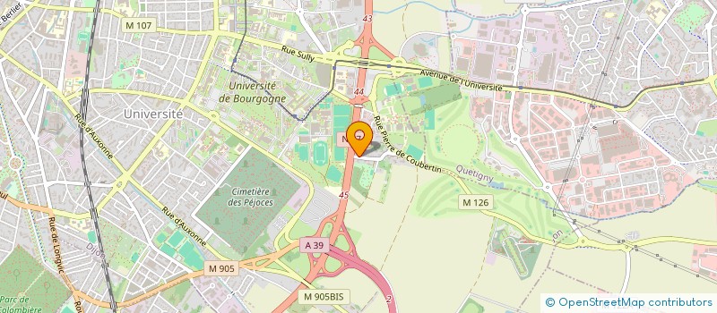 localisation de l'entreprise MONSIEUR MOHAMMED KADA à DIJON