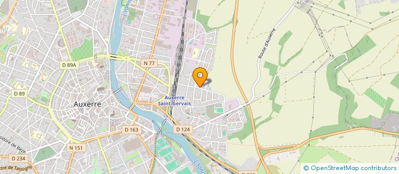 localisation de l'entreprise MONSIEUR MOHAMMED KADDARI à AUXERRE