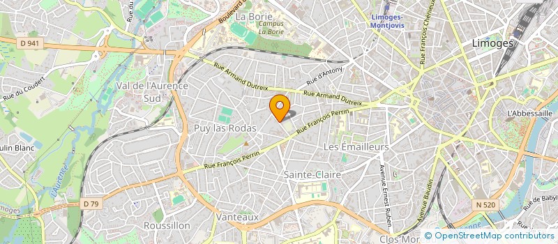 localisation de l'entreprise MONSIEUR MOHAMMED KAMEL à LIMOGES
