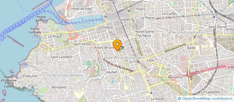 localisation de l'entreprise MONSIEUR MOHAMMED KAMEL E BOUKAABAR  MARSEILLE