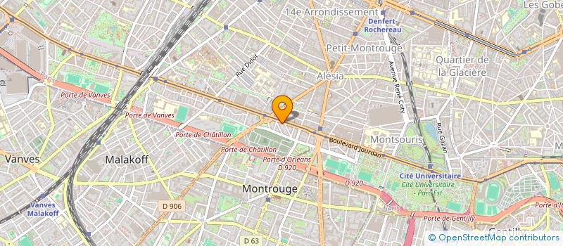 localisation de l'entreprise MONSIEUR MOHAMMED KARROUM  PARIS
