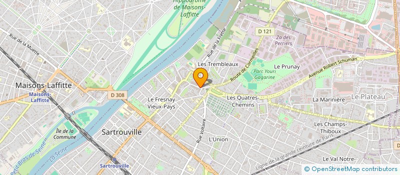 localisation de l'entreprise MONSIEUR MOHAMMED KEDDANI à SARTROUVILLE