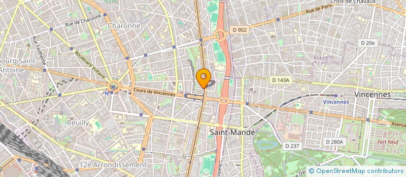 localisation de l'entreprise MONSIEUR MOHAMMED KEDJOUNNIA  PARIS