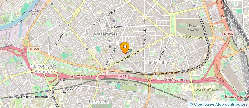 localisation de l'entreprise MONSIEUR MOHAMMED KENBA à LILLE