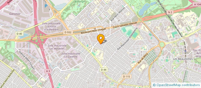 localisation de l'entreprise MONSIEUR MOHAMMED KERROUCHI à AULNAY-SOUS-BOIS