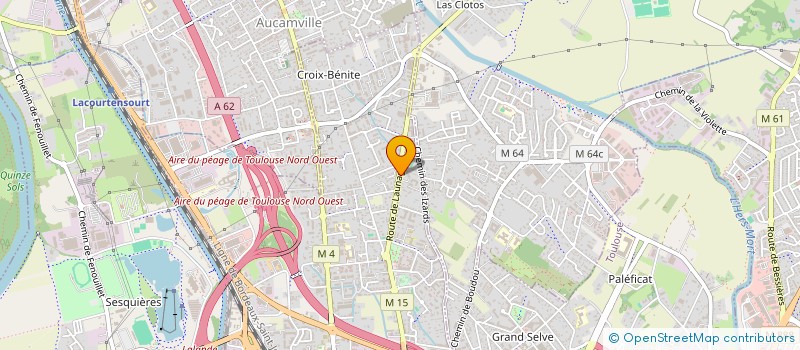 localisation de l'entreprise MONSIEUR MOHAMMED KETRANE  TOULOUSE