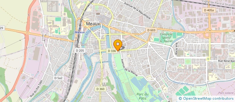 localisation de l'entreprise MONSIEUR MOHAMMED KHALDI à MEAUX