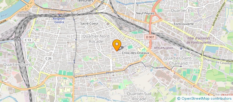 localisation de l'entreprise MONSIEUR MOHAMMED KHALFALAOUI  AVIGNON