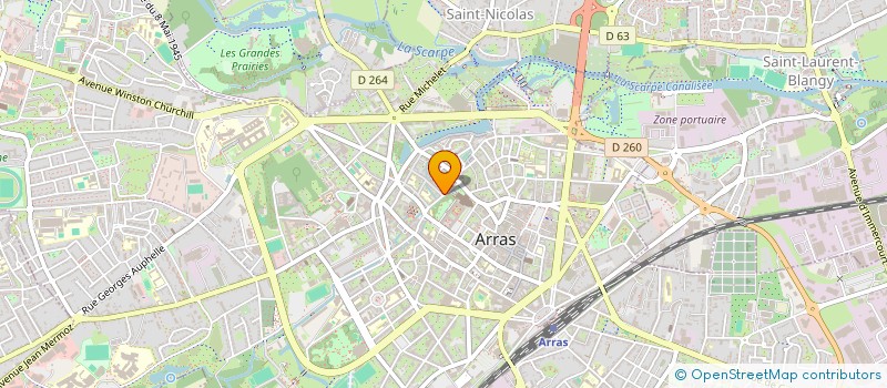 localisation de l'entreprise MONSIEUR MOHAMMED KHALIL AHMED à ARRAS