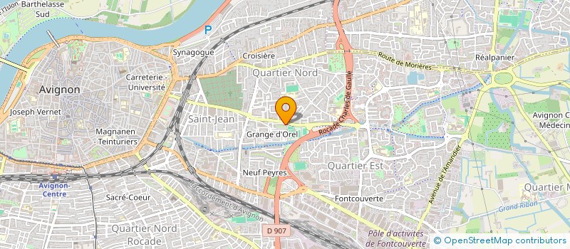 localisation de l'entreprise MONSIEUR MOHAMMED KHARCHOUCH  AVIGNON