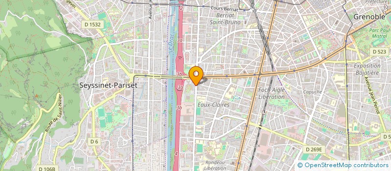 localisation de l'entreprise MONSIEUR MOHAMMED KHATIRI  GRENOBLE